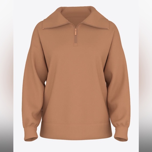 New PINK
IVY FLEECE HALF-ZIP SWEATSHIRT - Picture 3 of 5